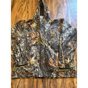 Gamehide Mossy Oak Break Up Jacket Men's XL Camo Hush Hide Full Zip NAHC
